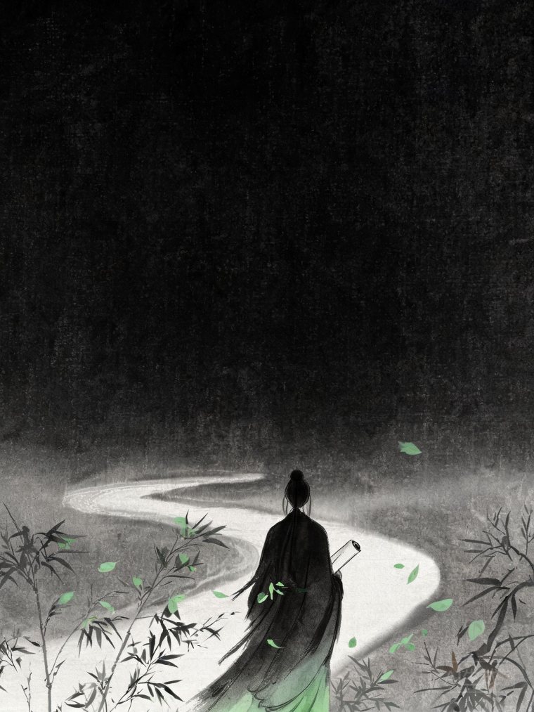 那刻夏 · 水墨立绘